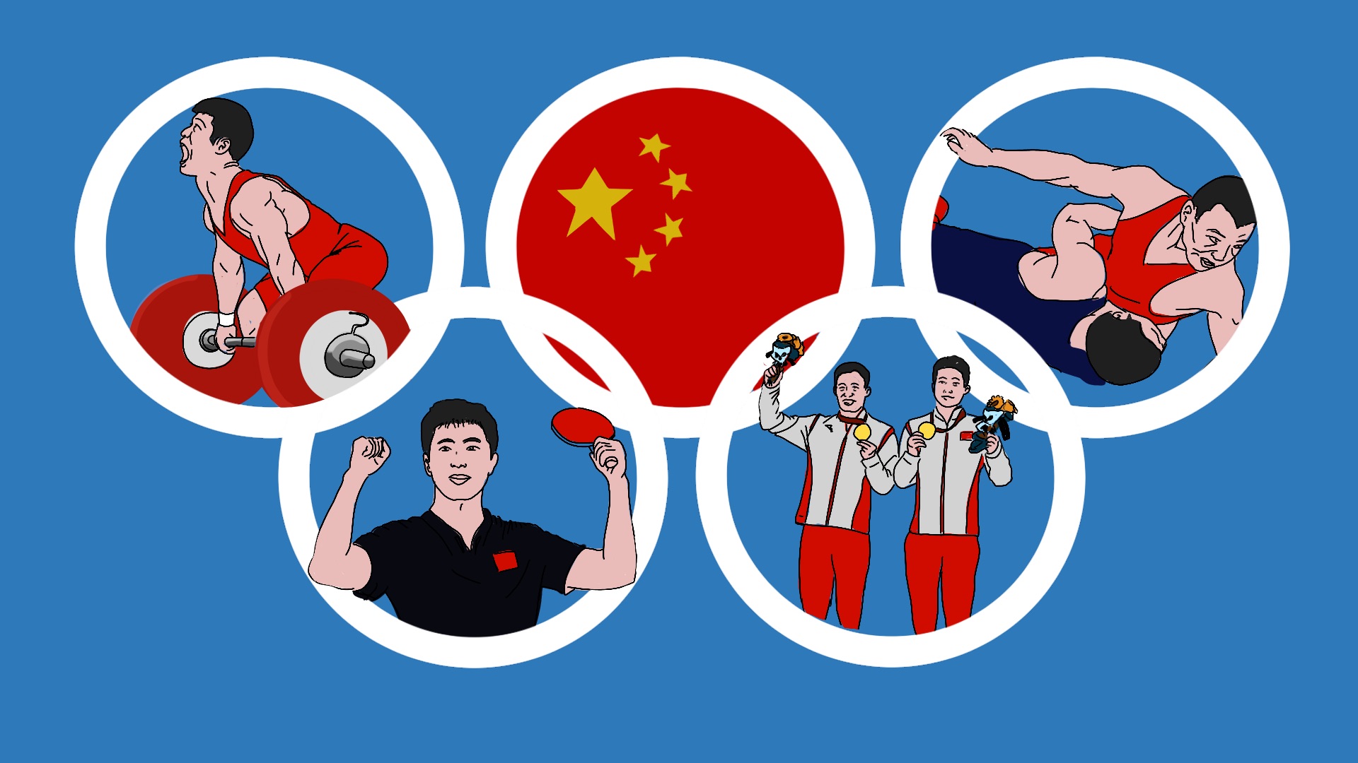 How China is giving USA a tough competition in Olympics