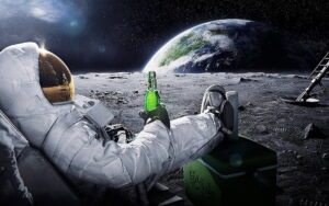 astro-not chilling on moon astro-not chilling on moon
